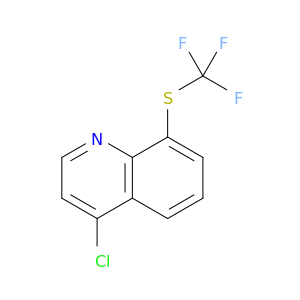 Quinoline, 4-chloro-8-[(trifluoromethyl)thio]-