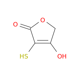 2(5H)-Furanone, 4-hydroxy-3-mercapto-