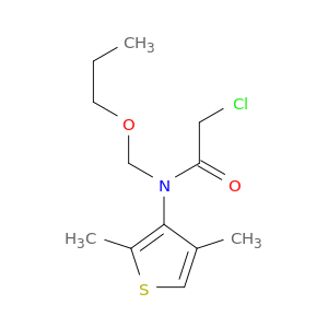 Acetamide, 2-chloro-N-(2,4-dimethyl-3-thienyl)-N-(propoxymethyl)-