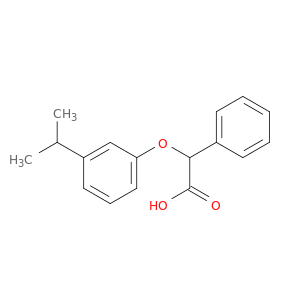 2-Phenyl-2-[3-(propan-2-yl)phenoxy]acetic Acid