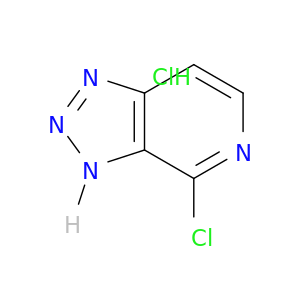 4-氯-3H-1,2,3-三唑并[4,5-c]吡啶盐酸盐