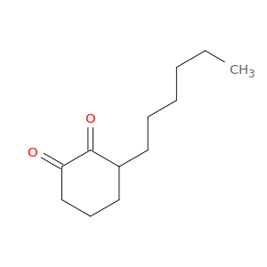 1,2-Cyclohexanedione, 3-hexyl-