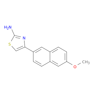 2-Thiazolamine, 4-(6-methoxy-2-naphthalenyl)-