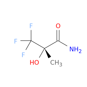 PROPANAMIDE, 3,3,3-TRIFLUORO-2-HYDROXY-2-METHYL-, (2S)-