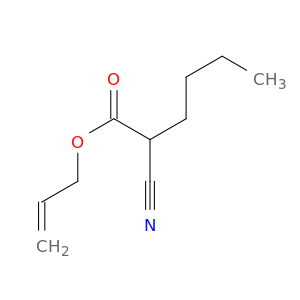 Hexanoic acid, 2-cyano-, 2-propenyl ester