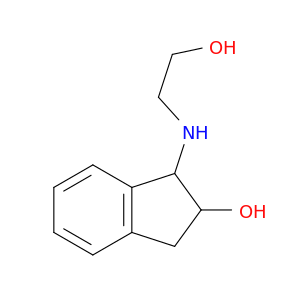 2,3-二氢-1-[(2-羟乙基)氨基]-1H-INDEN-2-OL