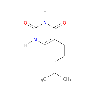 2,4(1H,3H)-Pyrimidinedione,5-(4-methylpentyl)-