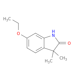 2H-Indol-2-one, 6-ethoxy-1,3-dihydro-3,3-dimethyl-