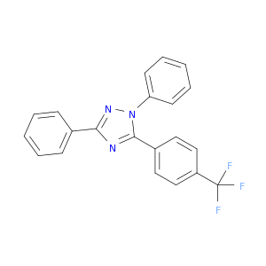 1H-1,2,4-Triazole, 1,3-diphenyl-5-[4-(trifluoromethyl)phenyl]-