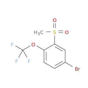 苯,4-溴-2-(甲基磺酰基)-1-(三氟甲氧基)-