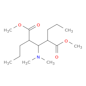 Pentanedioic acid, 3-(dimethylamino)-2,4-dipropyl-, dimethyl ester