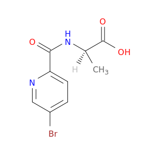 (2R)-2-[(5-bromopyridin-2-yl)formamido]propanoic acid