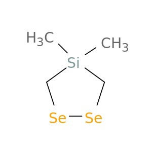 1,2-Diselena-4-silacyclopentane, 4,4-dimethyl-