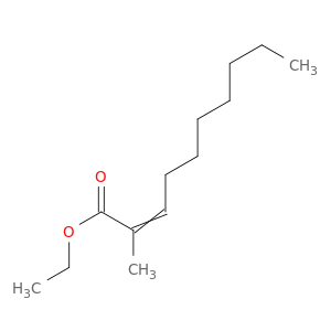 2-Decenoic acid, 2-methyl-, ethyl ester