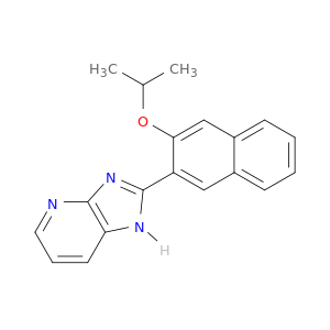 1H-Imidazo[4,5-b]pyridine, 2-[3-(1-methylethoxy)-2-naphthalenyl]-