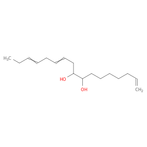 1,11,14-Heptadecatriene-8,9-diol