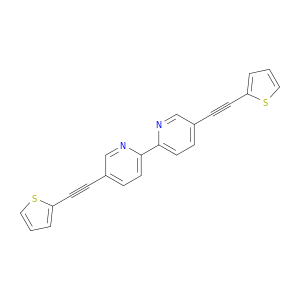 2,2'-Bipyridine, 5,5'-bis[2-(2-thienyl)ethynyl]-