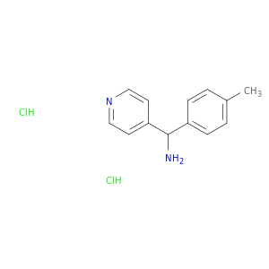 [(4-Methylphenyl)(4-pyridinyl)methyl]amine Dihydrochloride
