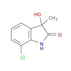 2H-Indol-2-one, 7-chloro-1,3-dihydro-3-hydroxy-3-methyl-