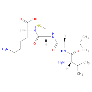 L-Lysine, L-valyl-L-valyl-L-cysteinyl-