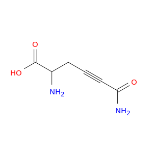 4-Hexynoic acid, 2,6-diamino-6-oxo-