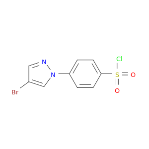 4-(4-溴-1H-吡唑-1-基)苯磺酰氯