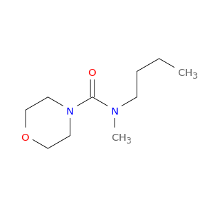 4-Morpholinecarboxamide, N-butyl-N-methyl-