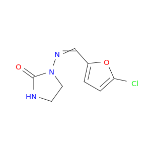 2-Imidazolidinone, 1-[[(5-chloro-2-furanyl)methylene]amino]-