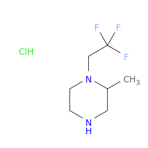 2-Methyl-1-(2,2,2-trifluoroethyl)piperazine hydrochloride
