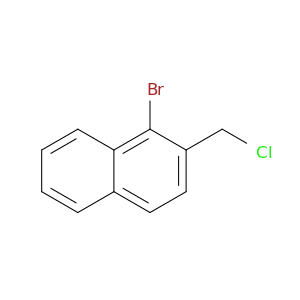 Naphthalene, 1-bromo-2-(chloromethyl)-
