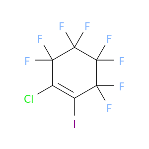 Cyclohexene, 1-chloro-3,3,4,4,5,5,6,6-octafluoro-2-iodo-