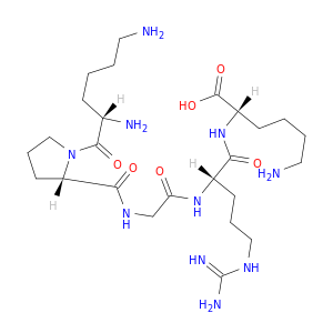 L-Lysine, L-lysyl-L-prolylglycyl-L-arginyl-