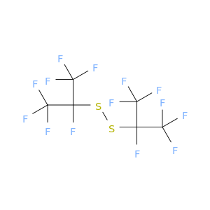 Disulfide, bis[1,2,2,2-tetrafluoro-1-(trifluoromethyl)ethyl]