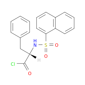 <I>N</I>-(1-萘磺酰)-<SMALL>L</SMALL>-苯丙氨酰氯