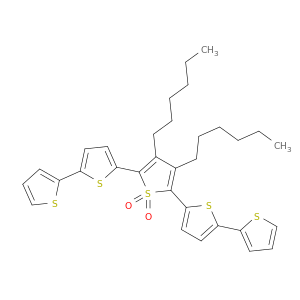 2,2':5',2'':5'',2''':5''',2''''-Quinquethiophene, 3'',4''-dihexyl-, 1'',1''-dioxide
