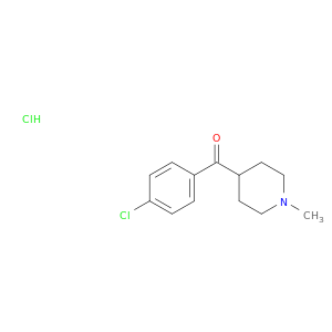 Methanone, (4-chlorophenyl)(1-methyl-4-piperidinyl)-, hydrochloride