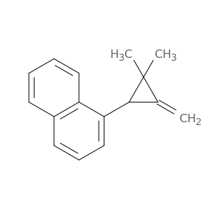 Naphthalene, 1-(2,2-dimethyl-3-methylenecyclopropyl)-