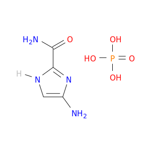 1H-Imidazole-4-carboxamide,5-amino-,phosphate (1:1)