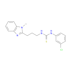 Thiourea, N-[3-(1H-benzimidazol-2-yl)propyl]-N'-(3-chlorophenyl)-