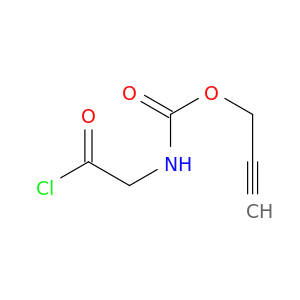 Carbamic acid, (chlorocarbonyl)methyl-, 2-propynyl ester