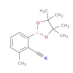 2-Methyl-6-(tetramethyl-1,3,2-dioxaborolan-2-yl)benzonitrile