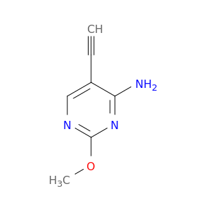 4-Pyrimidinamine,5-ethynyl-2-methoxy-
