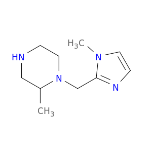 2-methyl-1-[(1-methyl-1H-imidazol-2-yl)methyl]piperazine