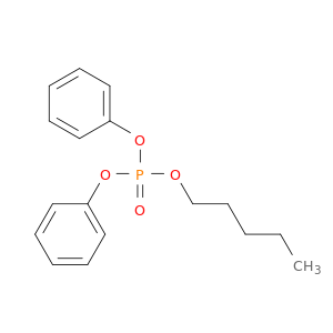 Phosphoric acid, pentyl diphenyl ester