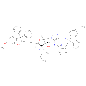 3'-(2-BUTYLAMINO)-5',N6-BIS(4-METHOXYTRITYL)-3'-DEOXYADENOSINE