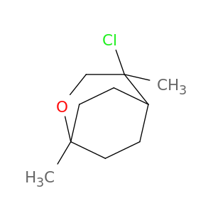 2-Oxabicyclo[3.2.2]nonane, 4-chloro-1,4-dimethyl-