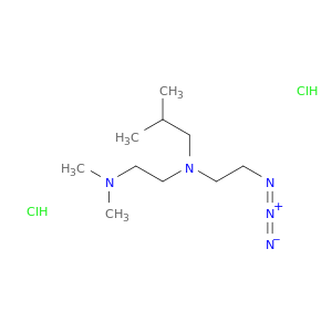 {2-[(2-azidoethyl)(2-methylpropyl)amino]ethyl}dimethylamine dihydrochloride