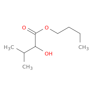 Butanoic acid, 2-hydroxy-3-methyl-, butyl ester
