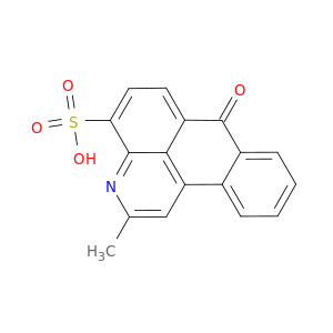 2-methyl-7-oxo-7h-naphtho[1,2,3-de]quinoline-4-sulfonic acid