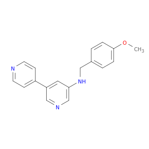 [3,4'-Bipyridin]-5-amine, N-[(4-methoxyphenyl)methyl]-